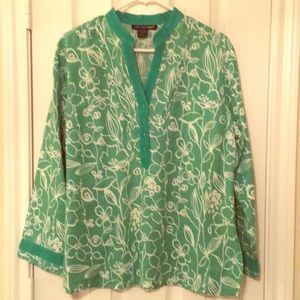 Saint Tropez West linen tunic